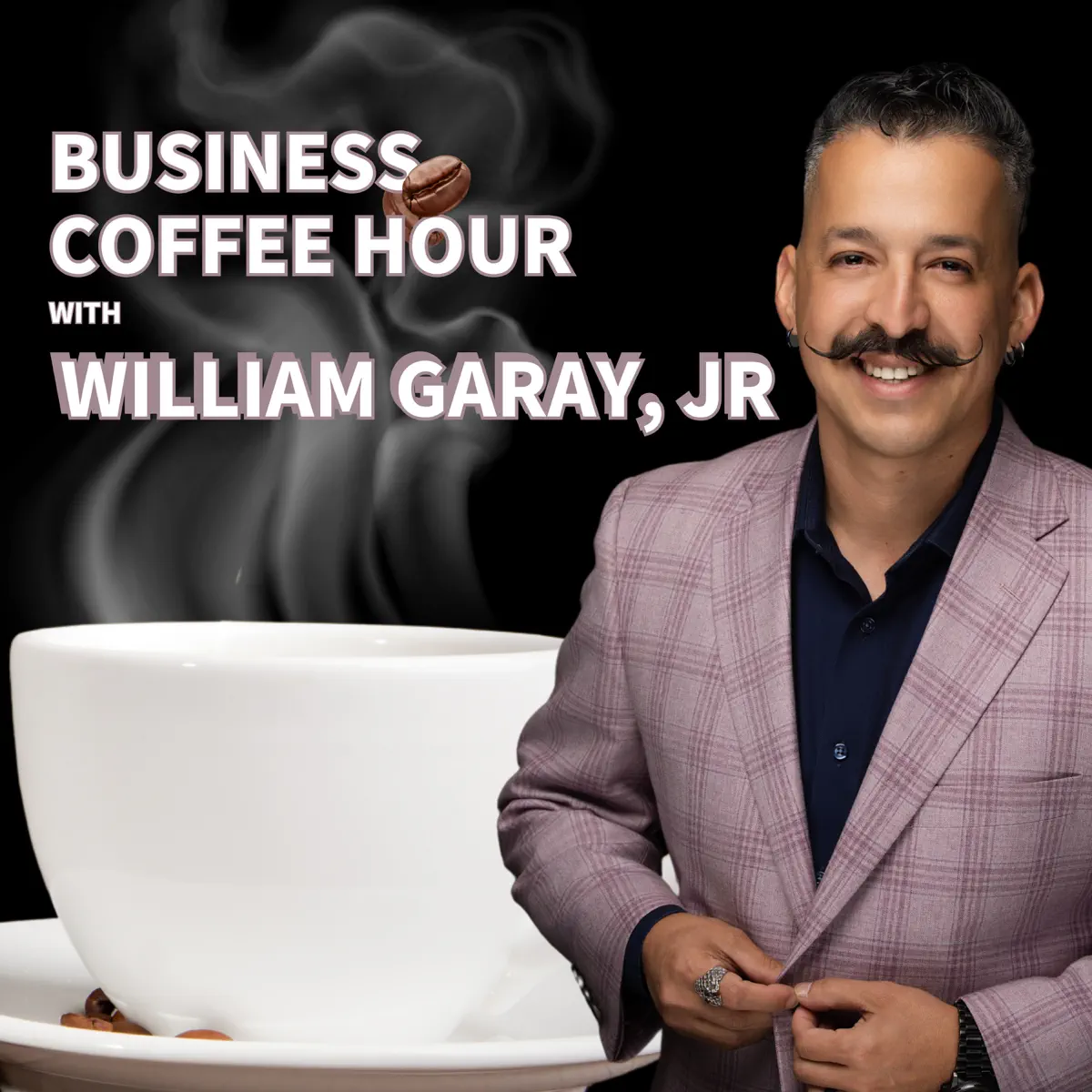 Business Coffee Hour with William Garay Jr logo